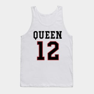 12th Birthday Gift Slab Queen 12 Tank Top